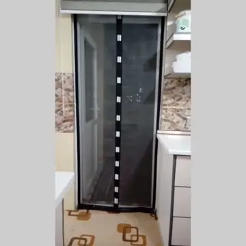 تصویر ویدیو: توری مگنتی در ورودی منزل